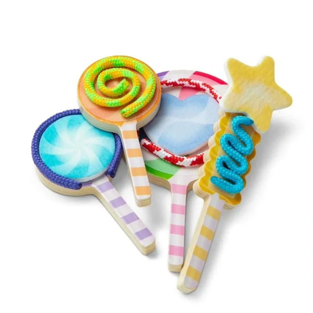NIP Melissa & Doug Wooden Lollipop Play Set